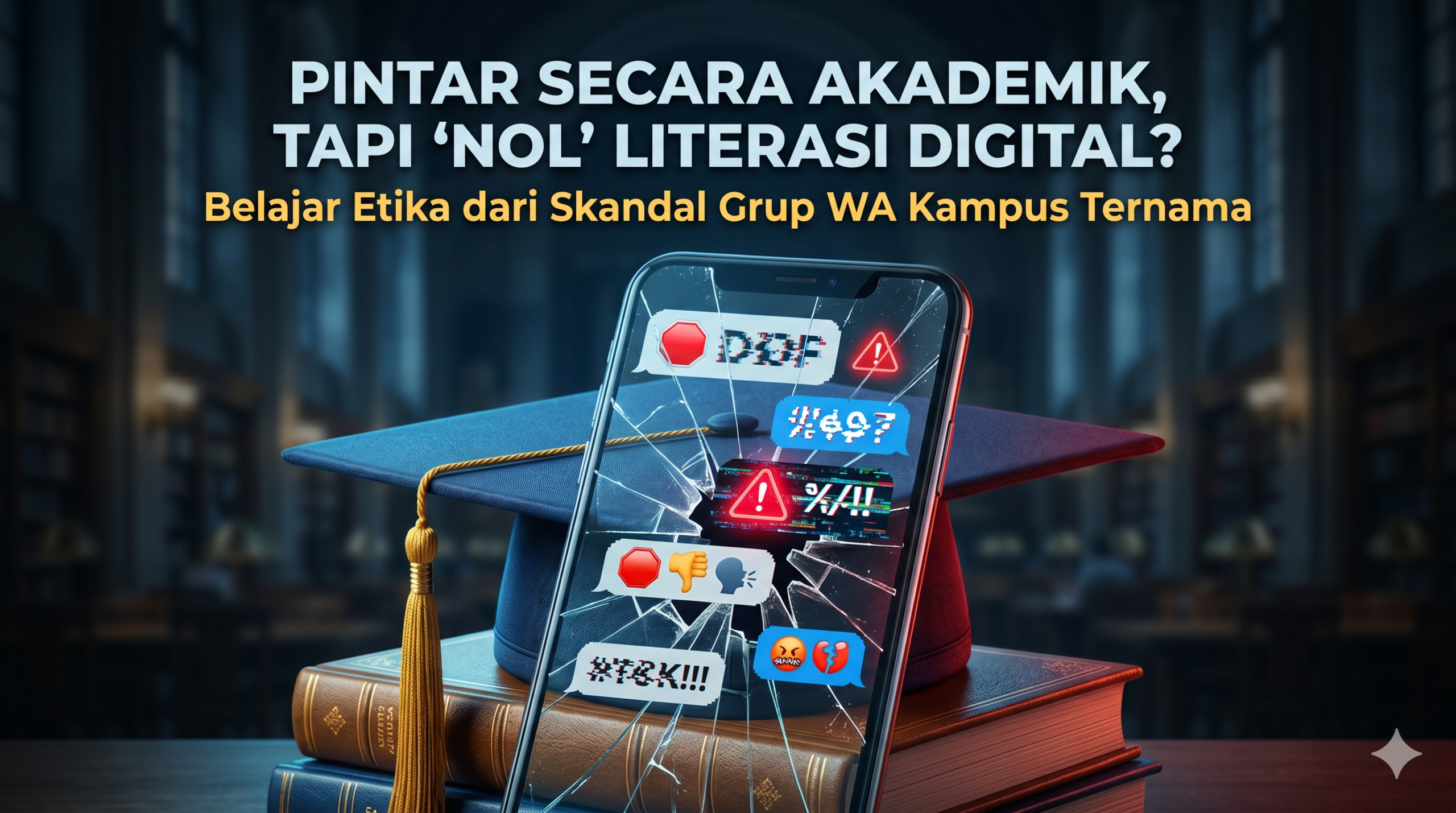 Pintar Secara Akademik, Tapi ‘Nol’ Literasi Digital? Belajar Etika dari Skandal Grup WA Kampus Ternama